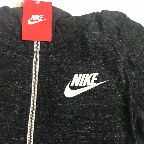 Nike Womens Gym Vintage Full Zip Hoodie - Picture 4 of 5